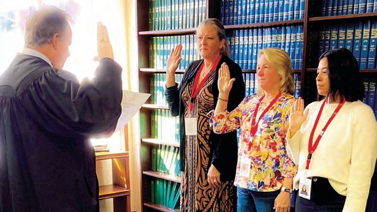 CASA swears in three new advocates