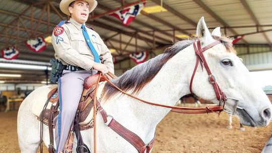 Highway patrol shows off new equine facility