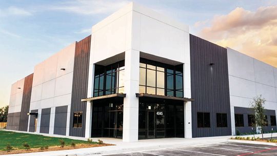 Industrial bar raised with business park