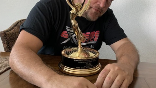 Local filmmaker, stunt coordinator wins Emmy