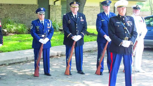 LOCAL HONOR GUARD NOT DONE SERVING