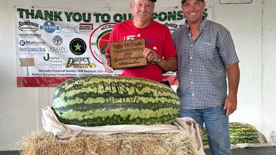 McDade’s melon tradition weathers storm for 77th year
