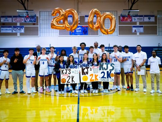 2,000 points for Eagles senior