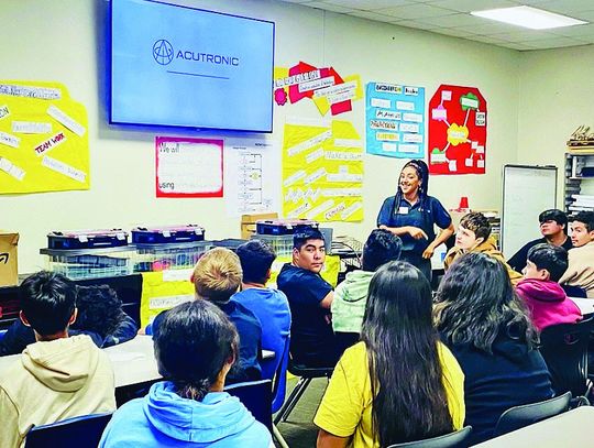 Aerospace firm inbound, brings on BISD apprentices