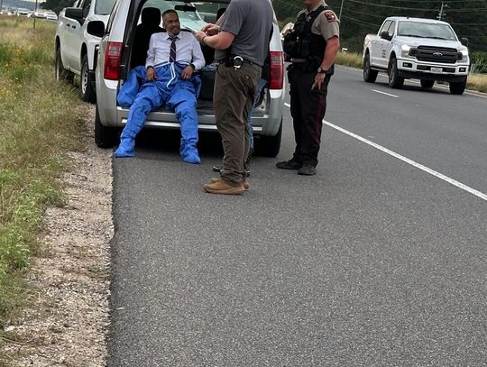 Authorities conducting reported search and rescue mission