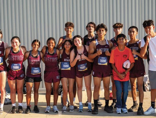  Bastrop cross country competes at Del Valle