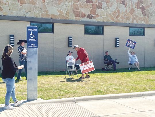 Bastrop voters turn out, Cook re-elected