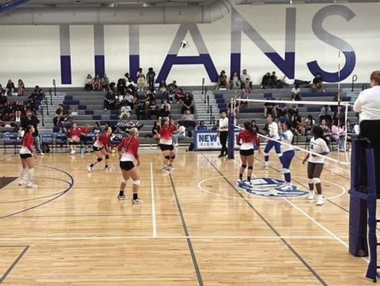 BISD Classic volleyball tournament a spike