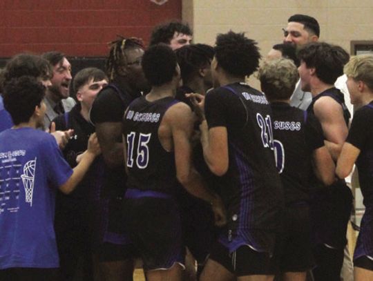 Eagles hoops wins first playoff game