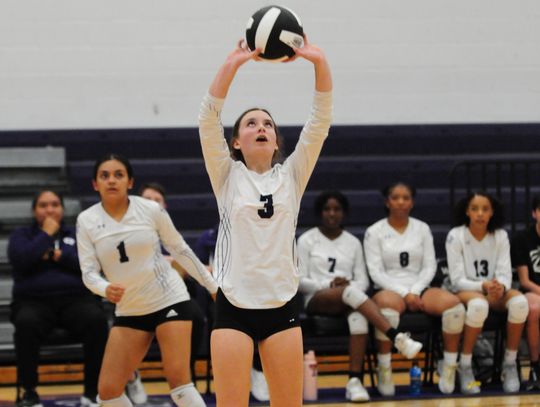 Elgin volleyball splits week