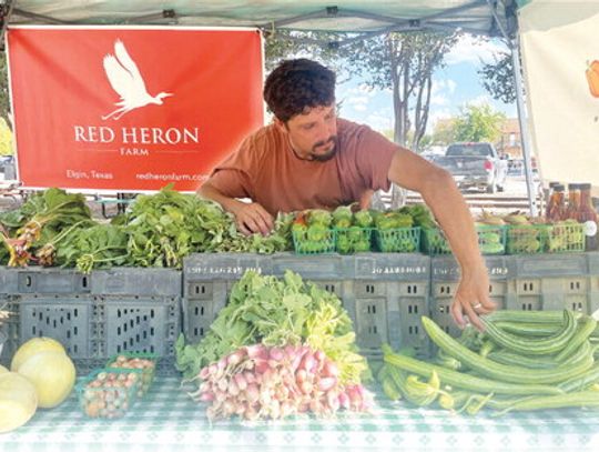 Farmers market steps forward