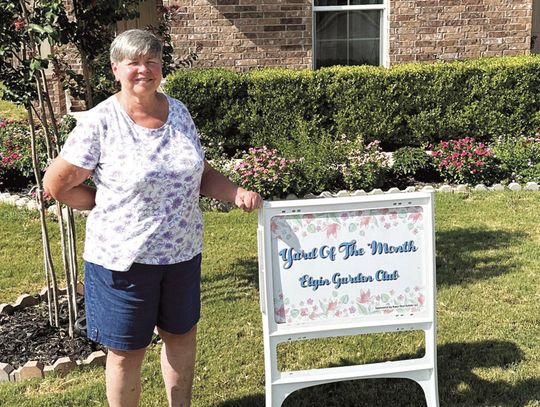 Garden Club names Yard of the Month