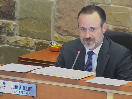 Kirkland closes out time as acting mayor
