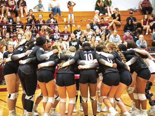 Lady Bears volleyball handles Pflugerville