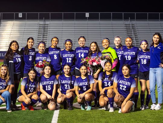 Lady Cats celebrate senior night