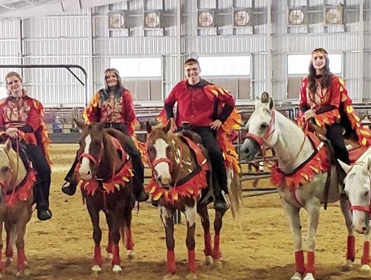 Lee County 4-H mounted drill team wins state