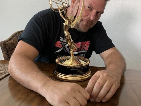 Local filmmaker, stunt coordinator wins Emmy