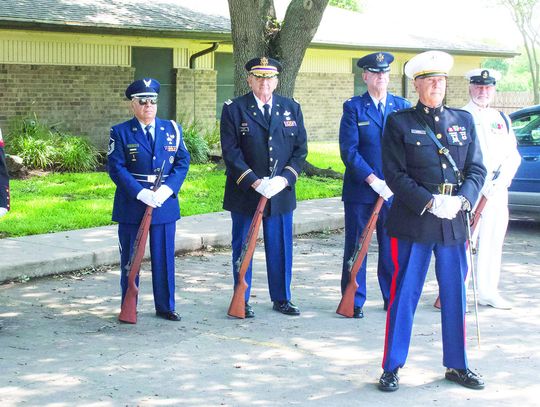 LOCAL HONOR GUARD NOT DONE SERVING