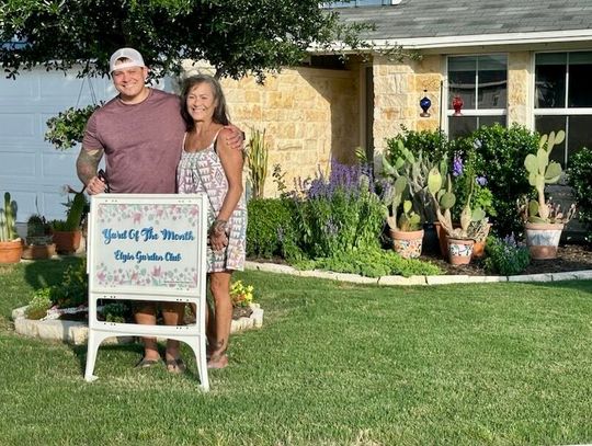 May’s yard of choice
