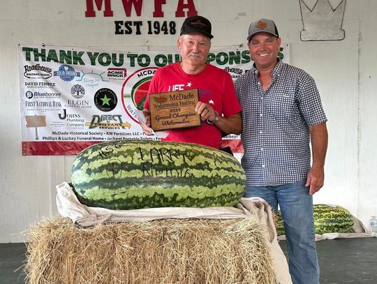 McDade’s melon tradition weathers storm for 77th year