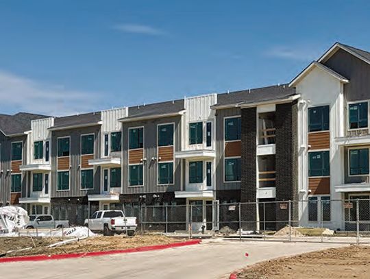 Multifamily housing projects progressing