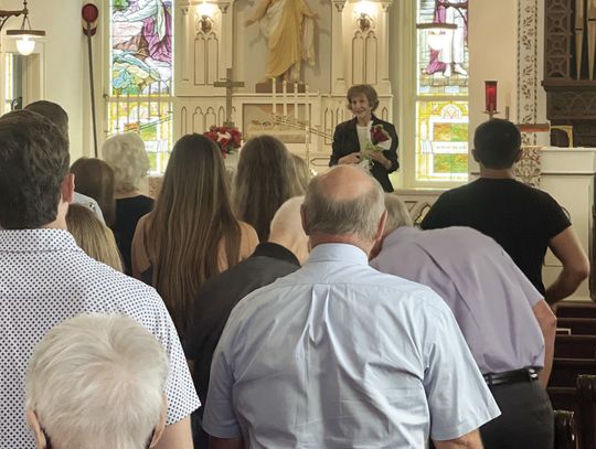 Organ debut performance fills the pews