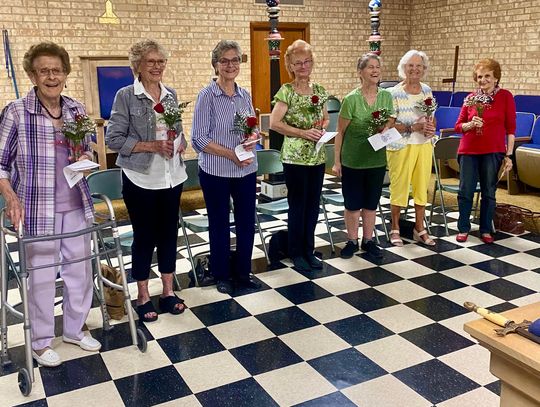 Red roses, gratitude for Masonic widows