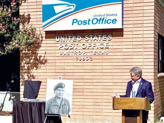 Rep. McCaul renames post office for local legend