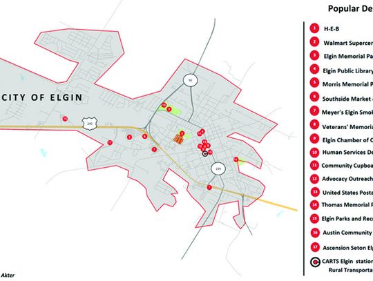 Transit service to make Elgin debut