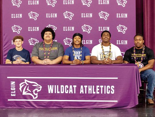 Wildcats sign five to college programs