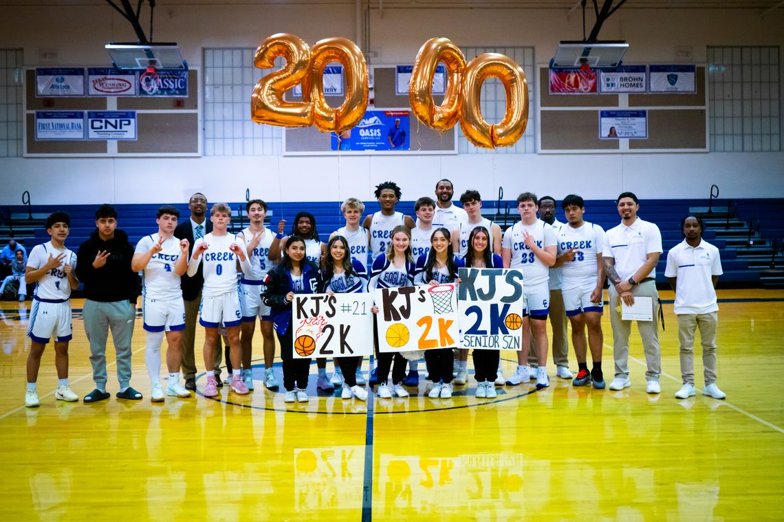 2,000 points for Eagles senior