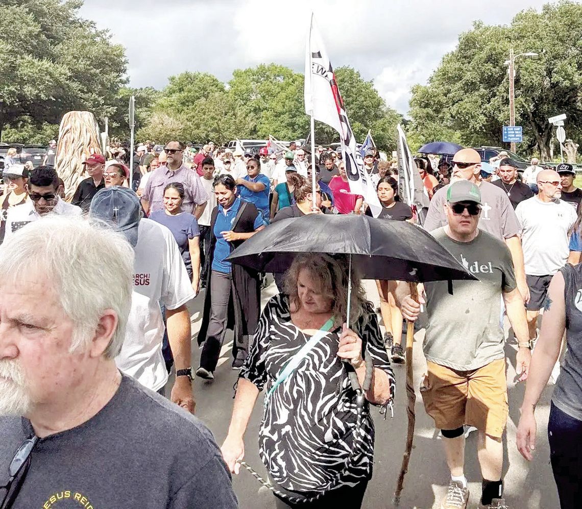BASTROP JOINS MARCH FOR JESUS
