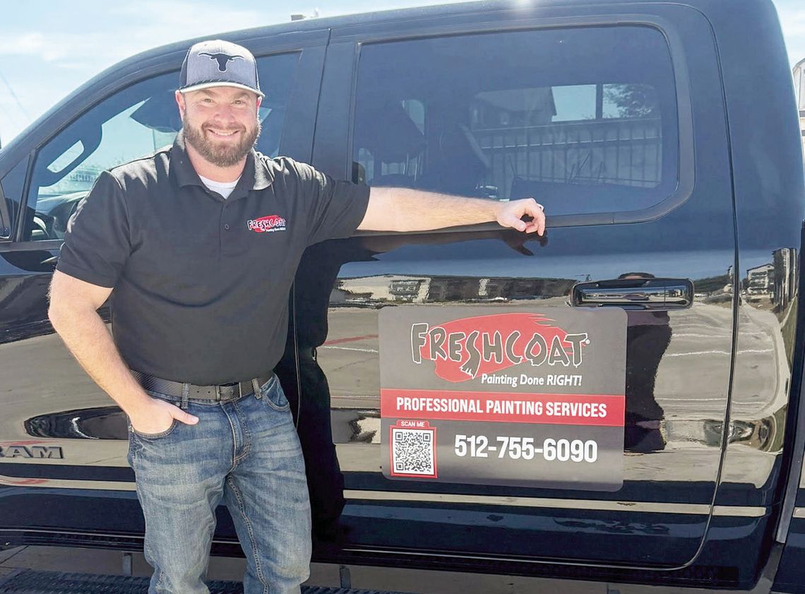 Bastrop man brings new painting business home