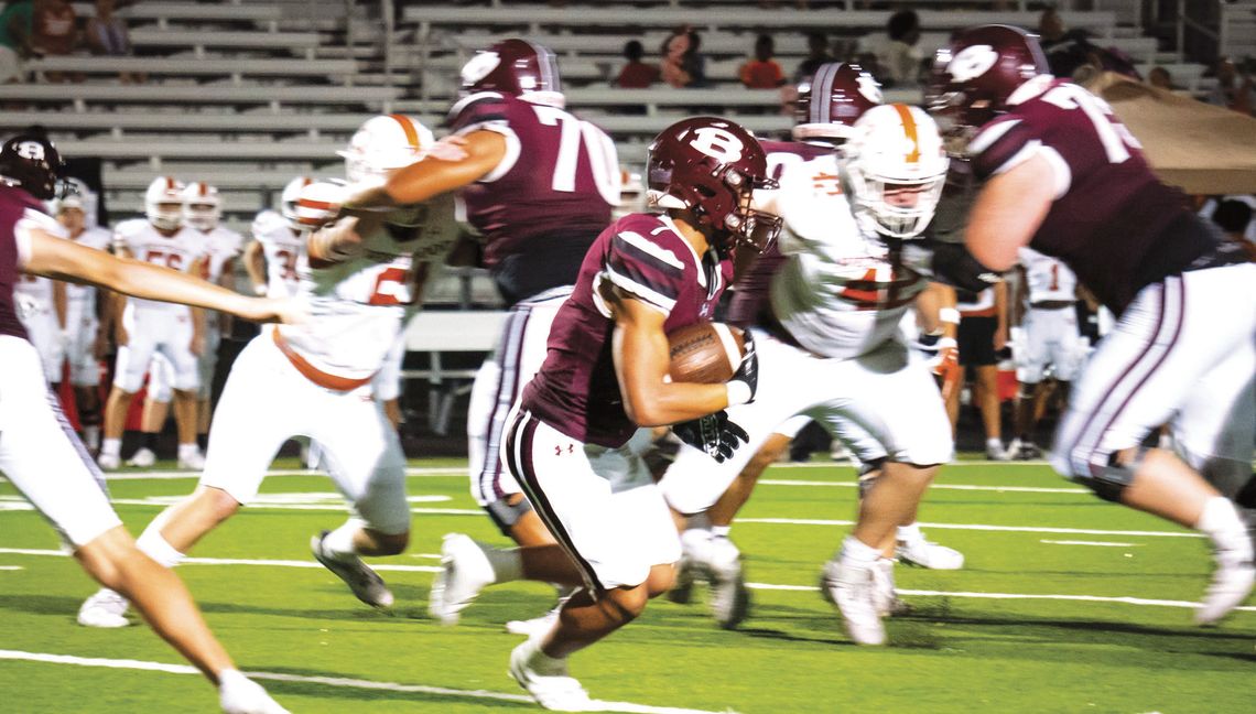 Bears football corrals rival Cedar Creek