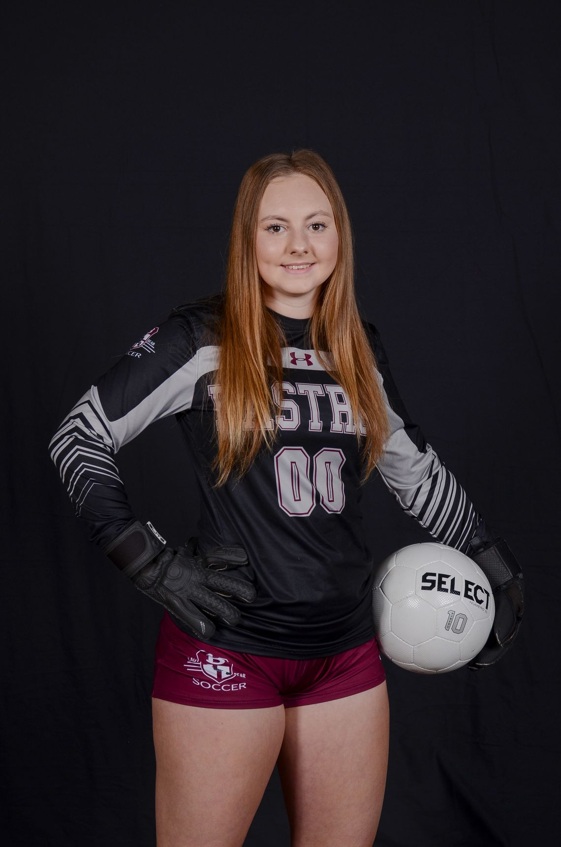 Bastrop goalkeeper Rebecca McFarland recently earned an impressive milestone achievement of 500 career saves. McFarland is focused on helping the Lady Bears make a playoff run as the season nears an end. Photo courtesy of Leslie Rangel