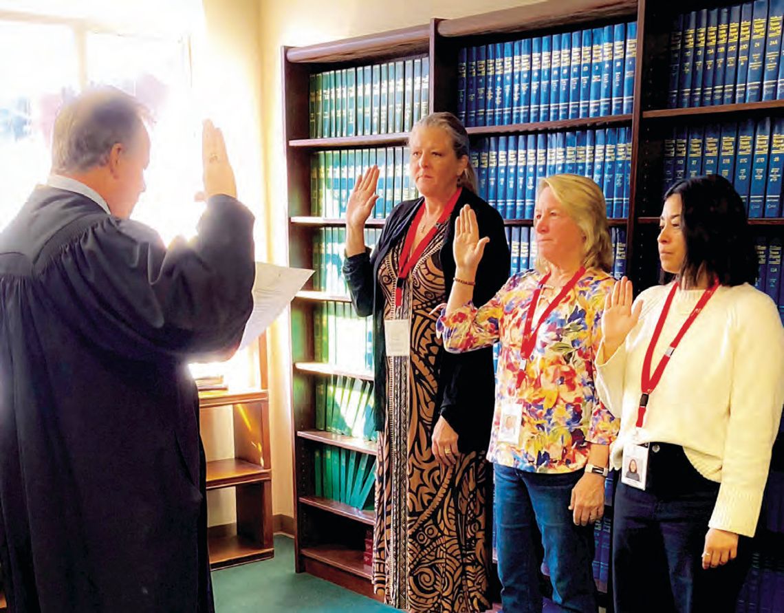 CASA swears in three new advocates