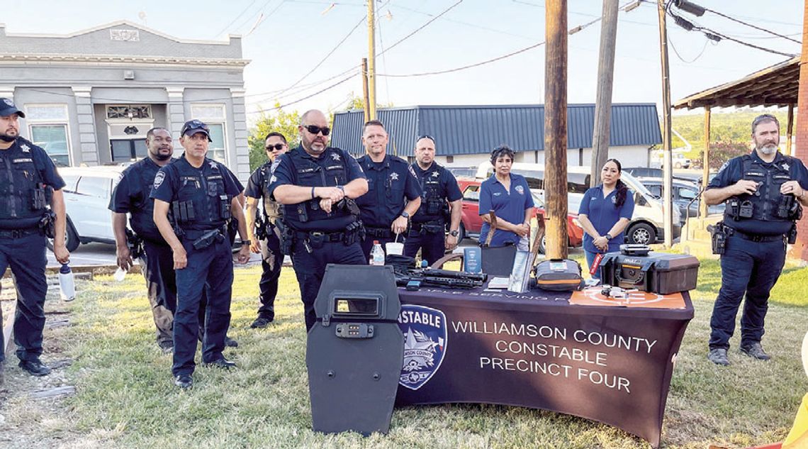 Coupland residents enjoy annual National Night Out