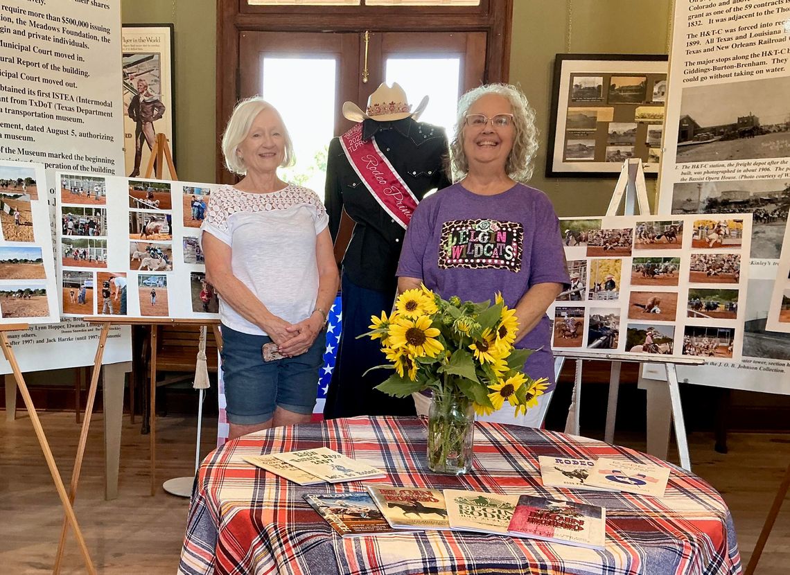 Depot display honors rodeo roots