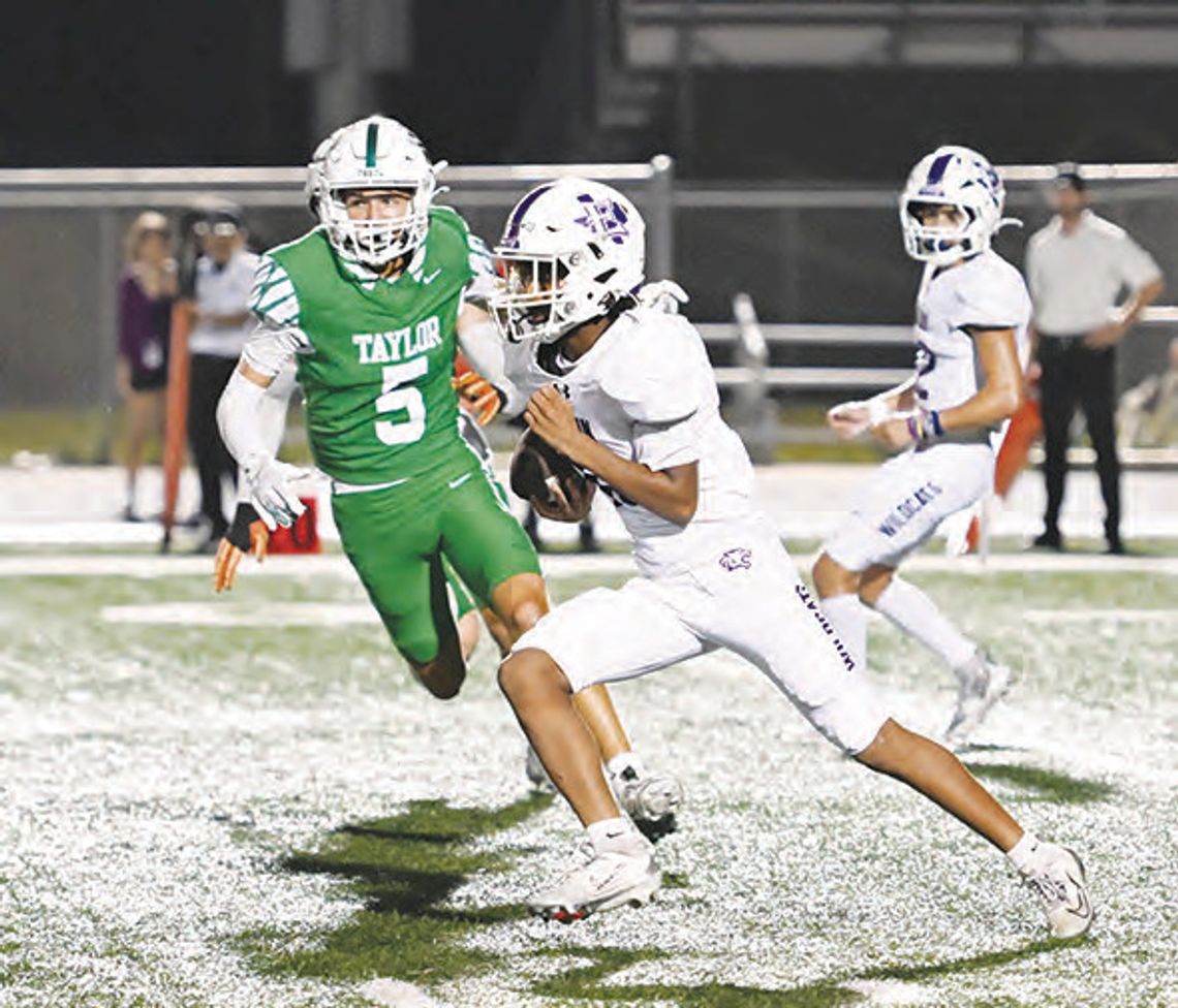 Elgin comes up short in Taylor matchup