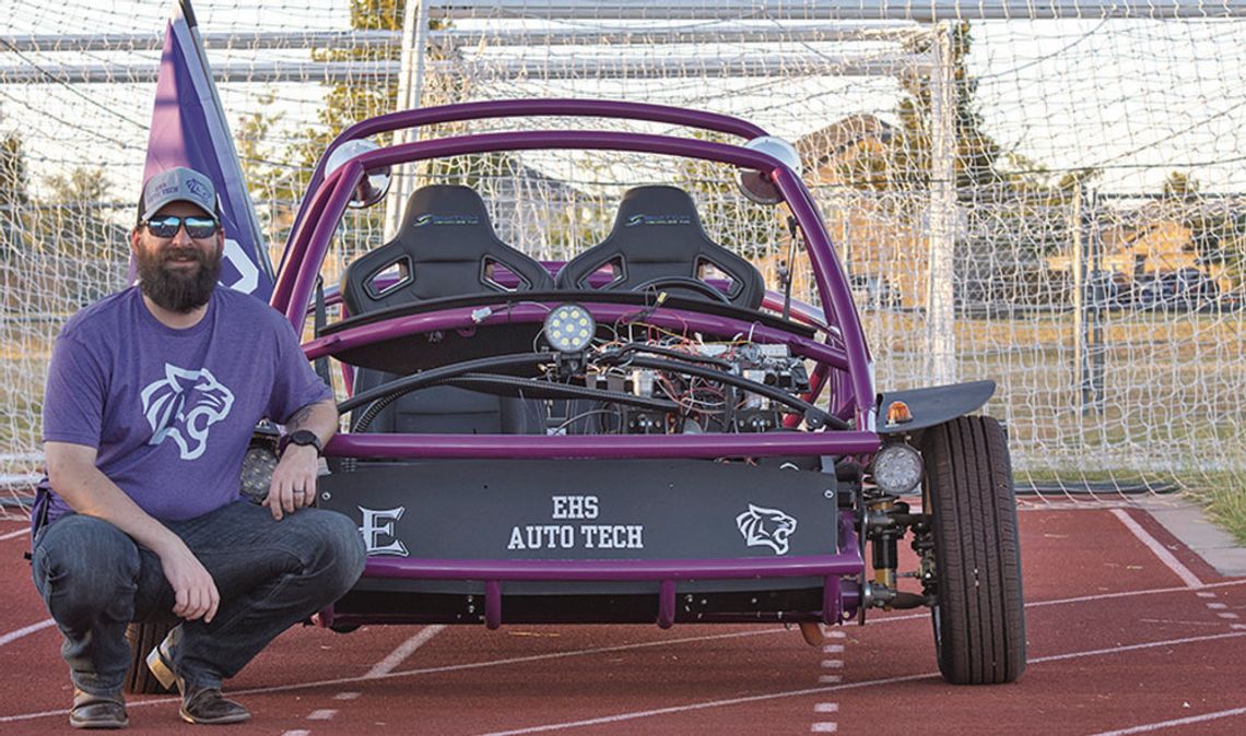 Elgin High School introduces electric vehicle