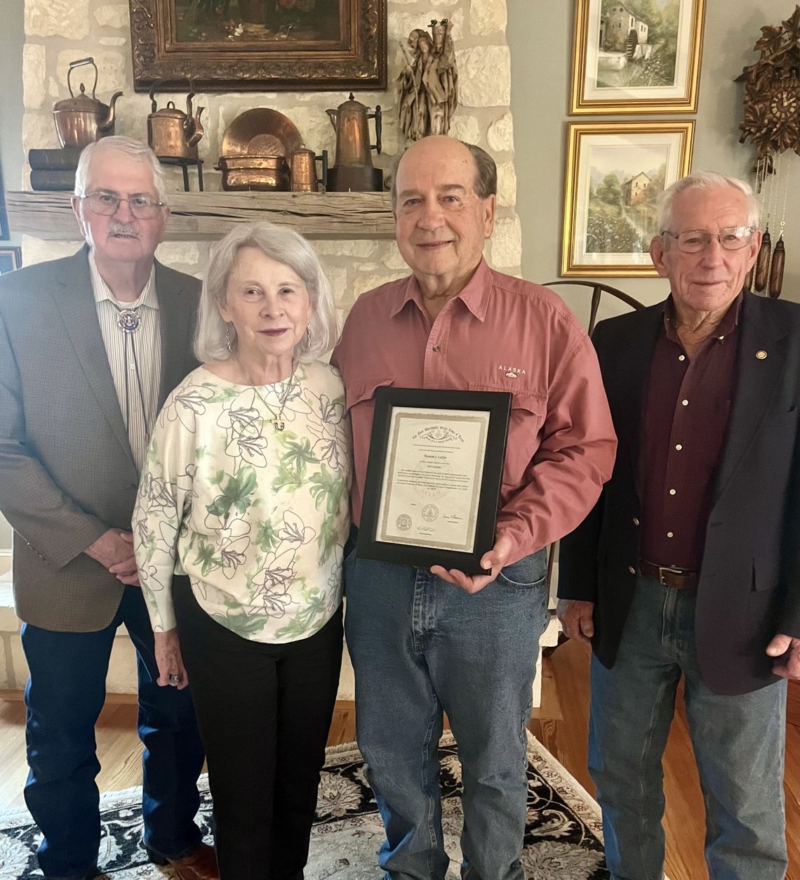 Elgin Masons honor two