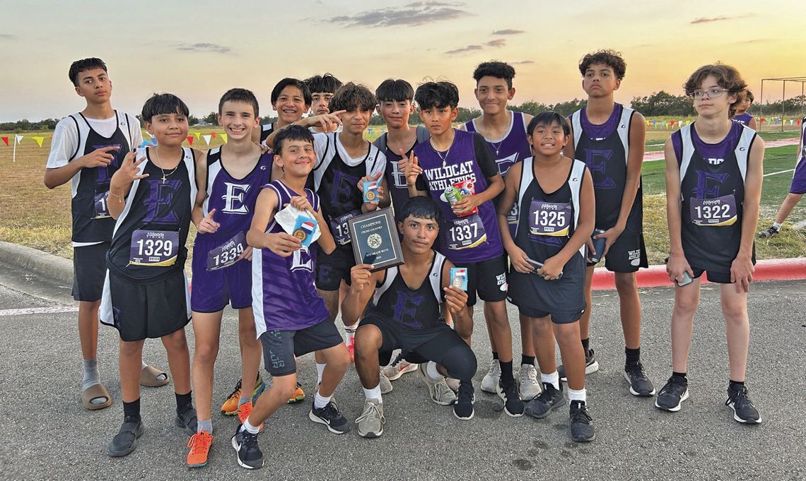 Elgin Middle School boys claim district XC title