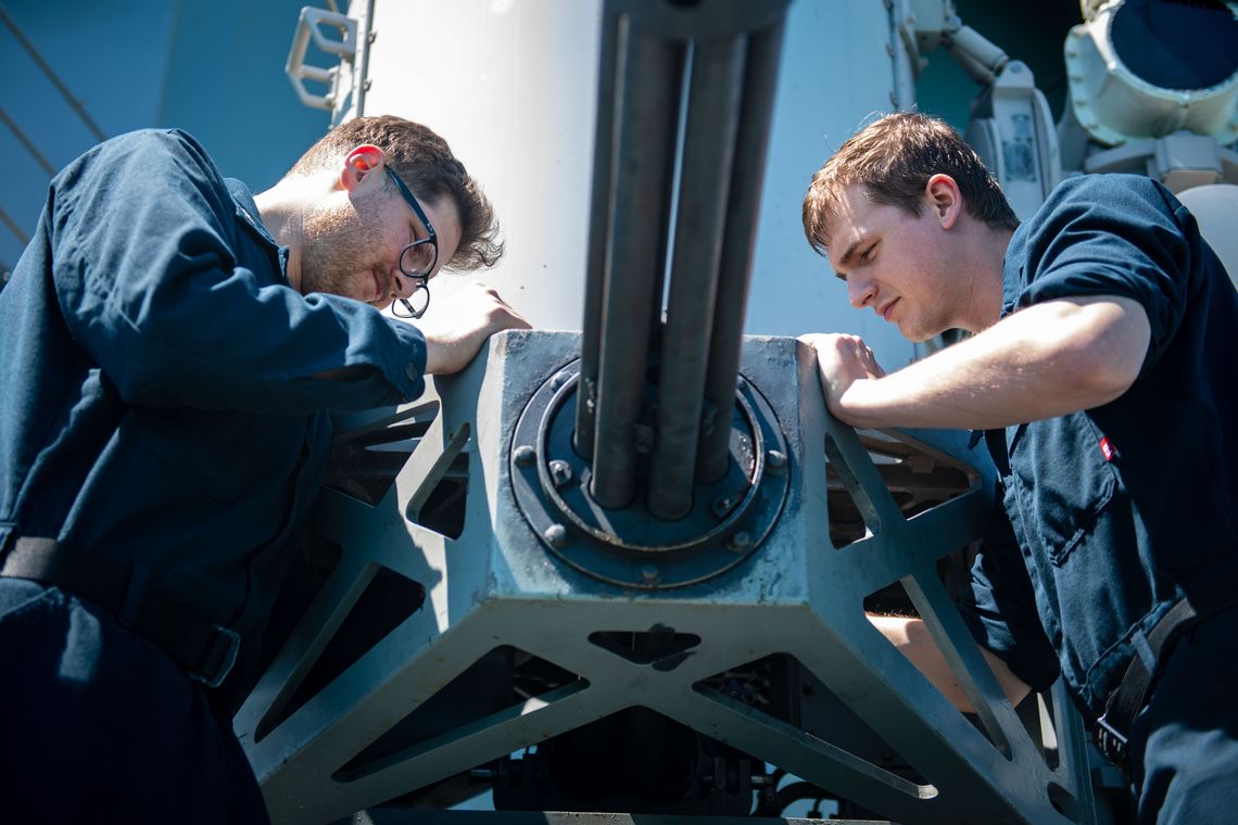 U.S. Navy photo by Mass Communication Specialist 2nd Class Cameron Pinske/Released