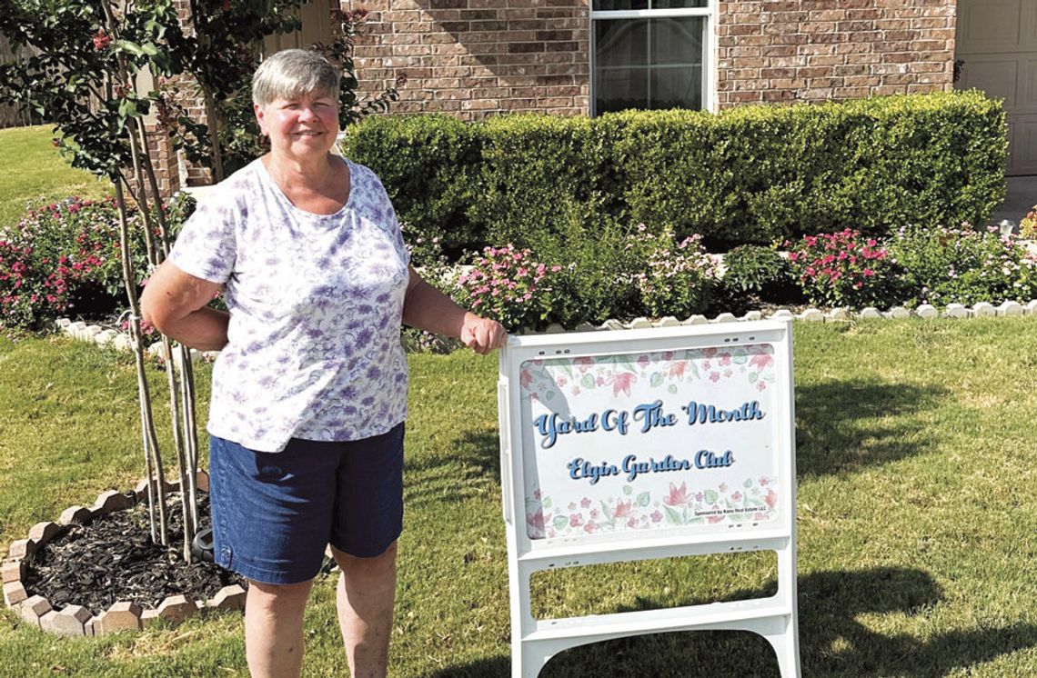 Garden Club names Yard of the Month