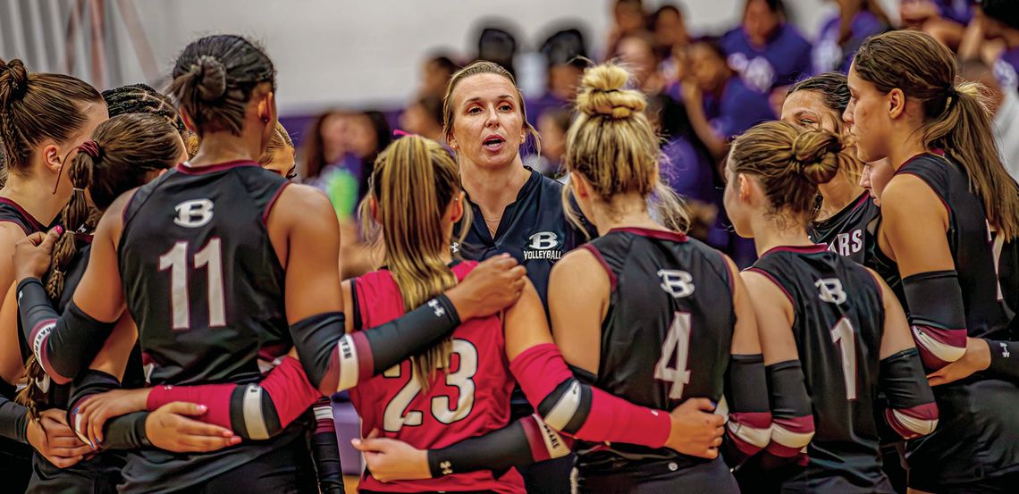 Bastrop girls split opening weekend