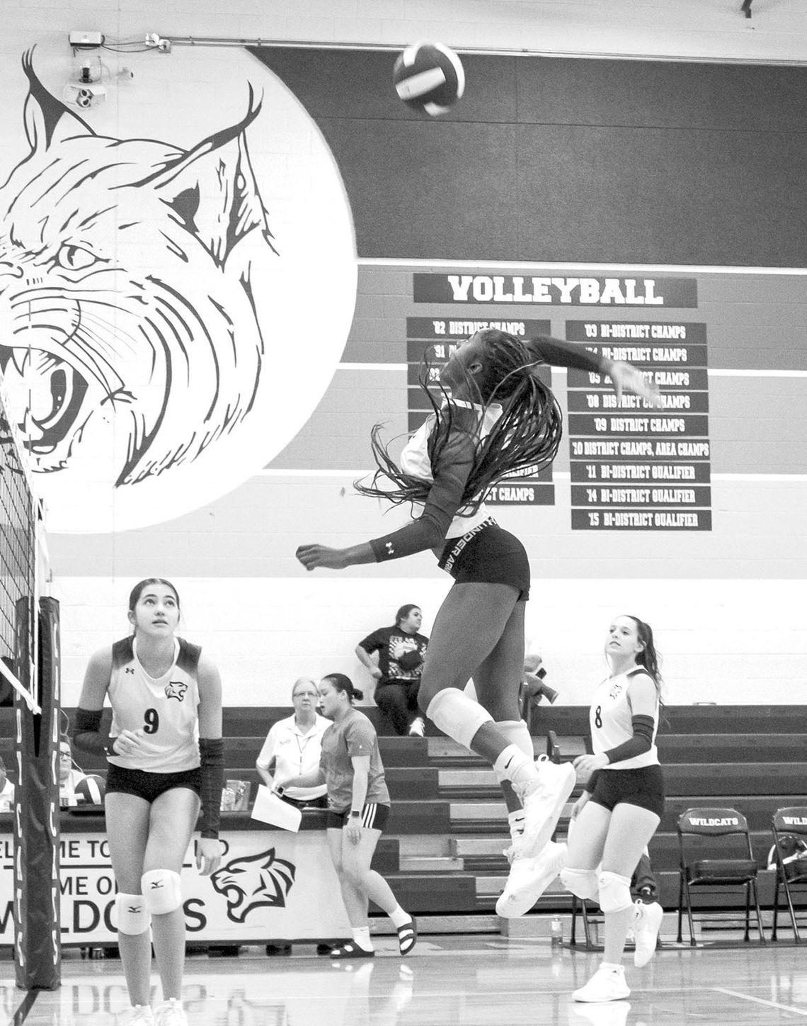 Lady Cats notch first district win since 2022