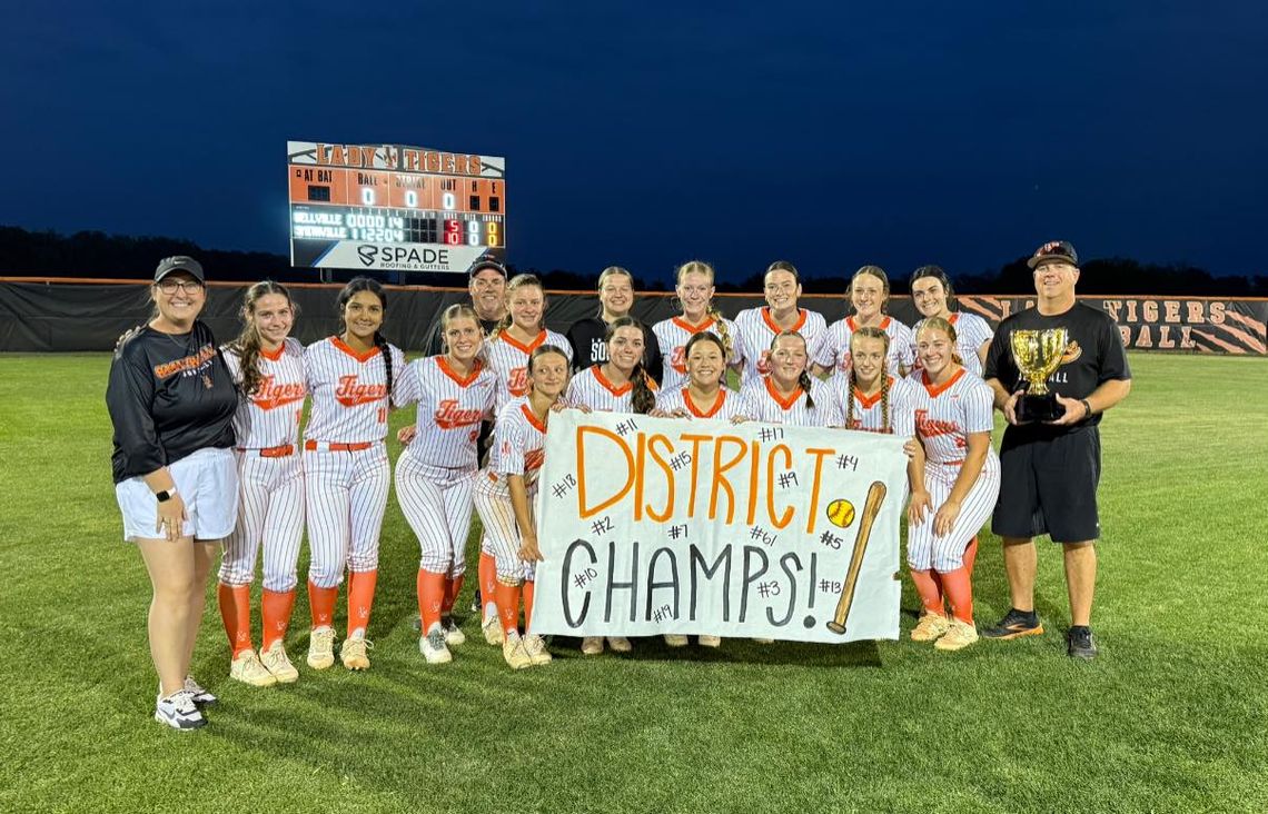 Lady Tigers claim district title