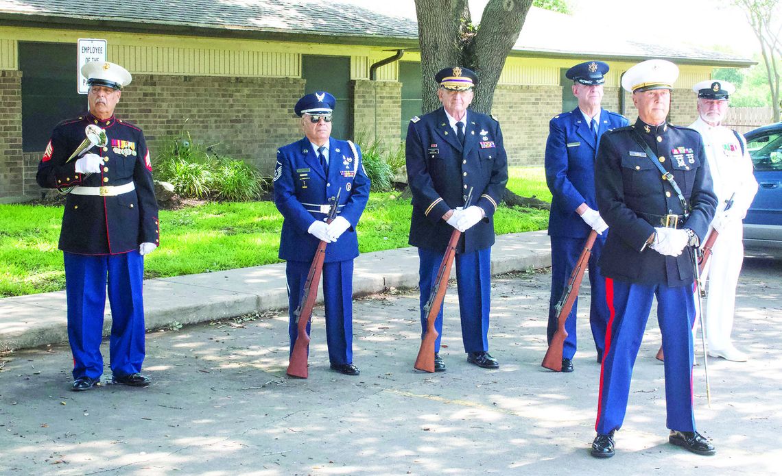 LOCAL HONOR GUARD NOT DONE SERVING