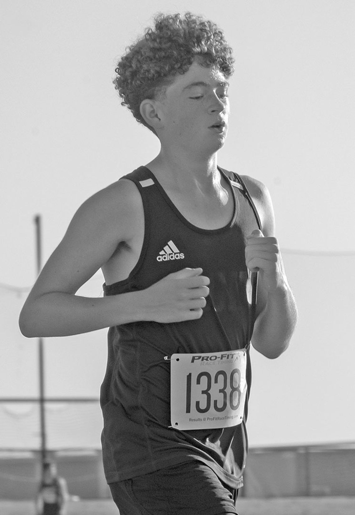 Matthew Cato competes at XC regionals