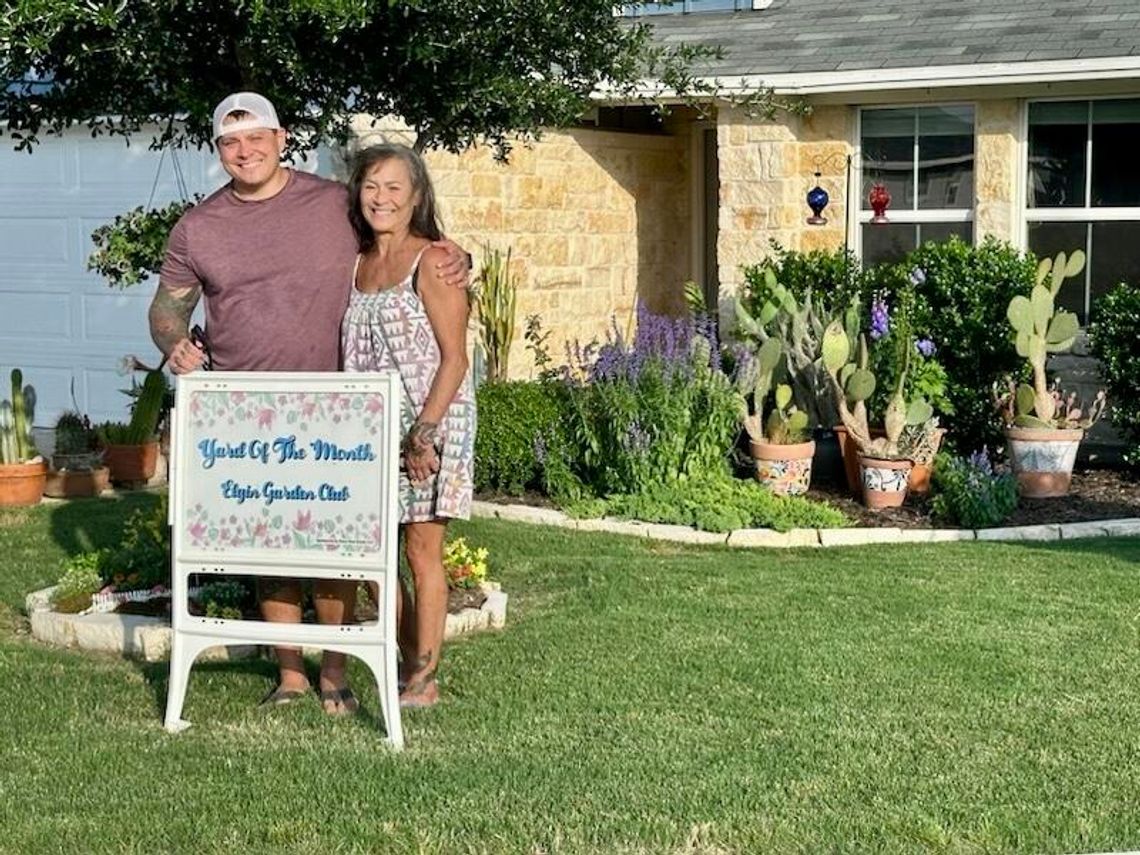 May’s yard of choice